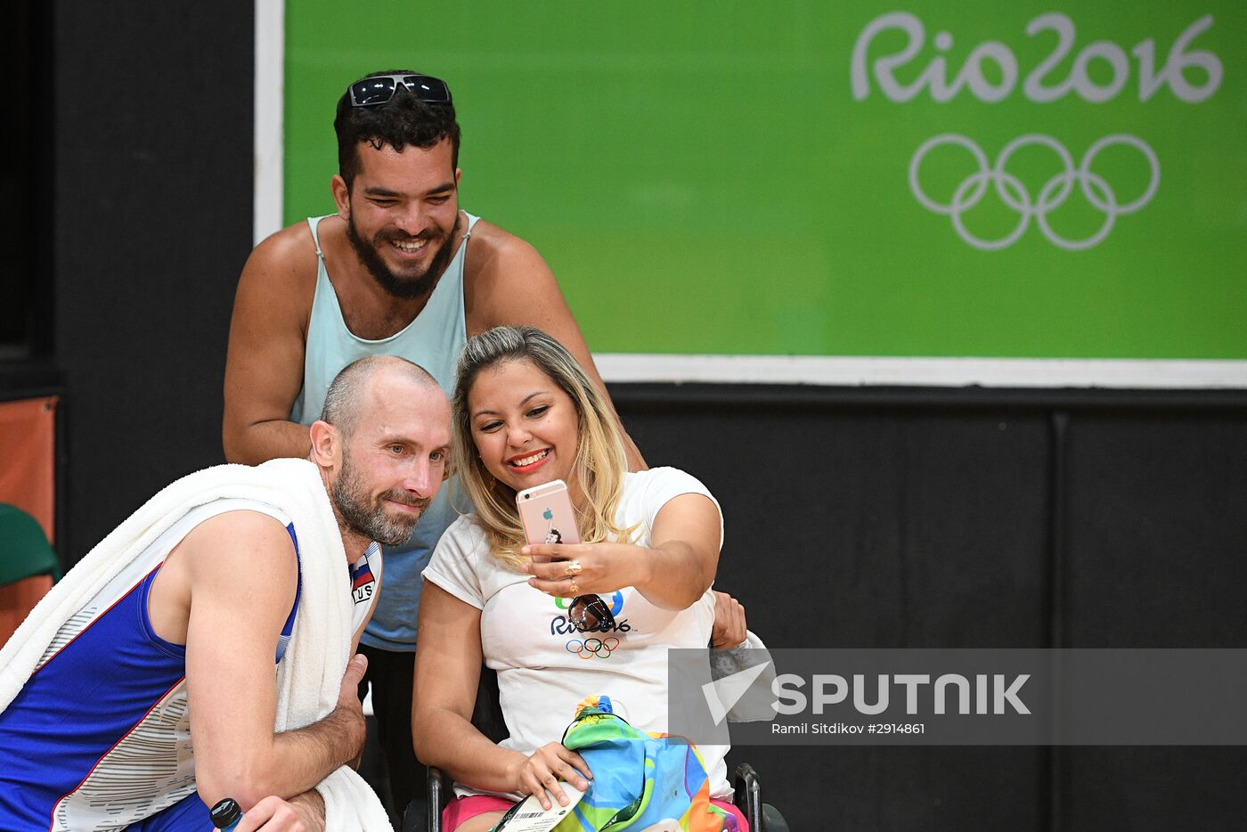 The 2016 Summer Olympics. Volleyball. Men. Canada vs. Russia