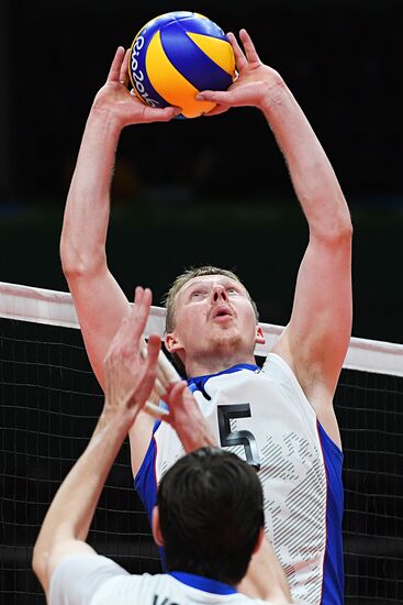The 2016 Summer Olympics. Volleyball. Men. Canada vs. Russia