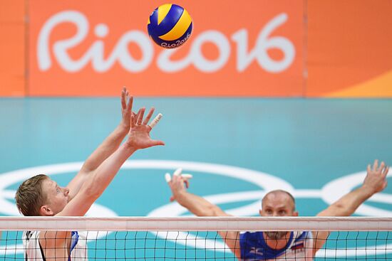 The 2016 Summer Olympics. Volleyball. Men. Canada vs. Russia