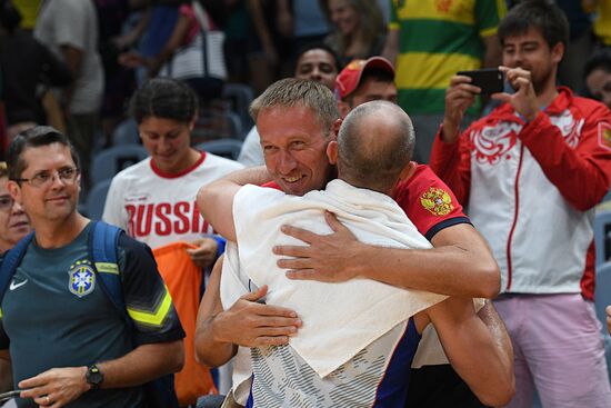 The 2016 Summer Olympics. Volleyball. Men. Canada vs. Russia