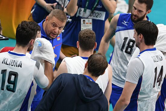The 2016 Summer Olympics. Volleyball. Men. Canada vs. Russia