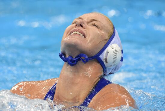 2016 Summer Olympics. Women's water polo. Russia vs. Italy