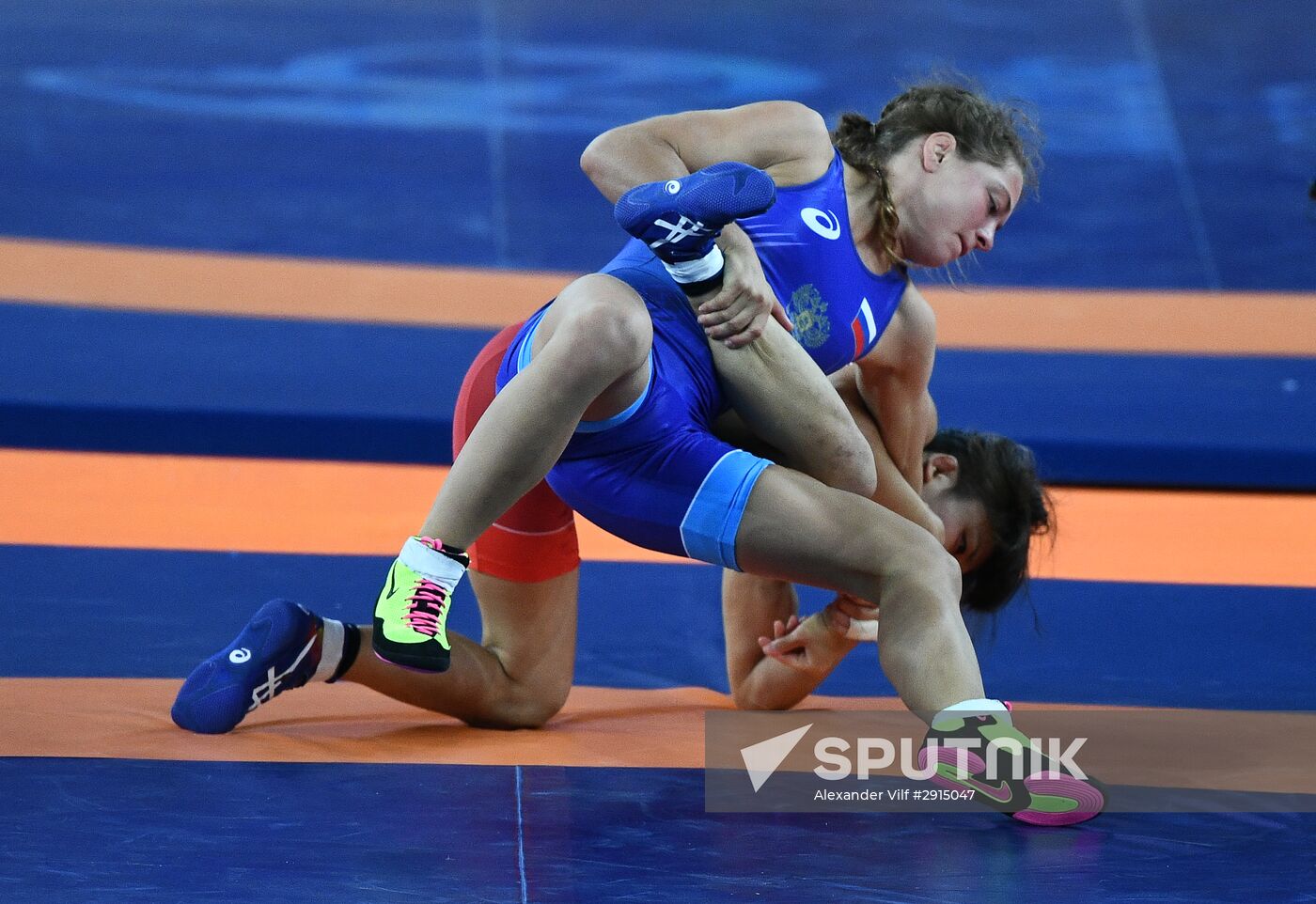 2016 Summer Olympics. Freestyle wrestling. Women. Day One