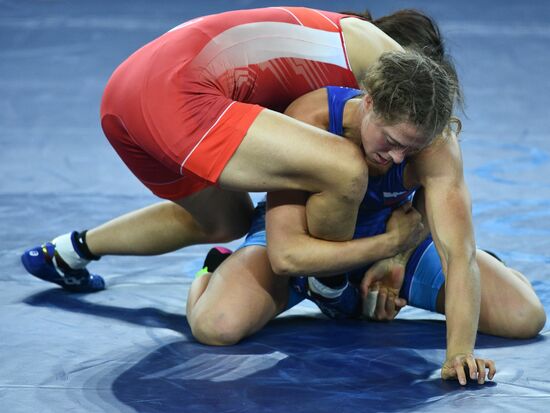 2016 Summer Olympics. Freestyle wrestling. Women. Day One