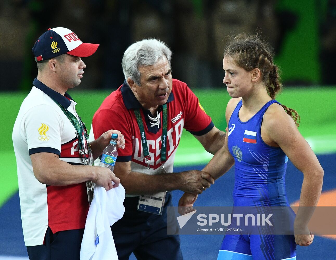 2016 Summer Olympics. Freestyle wrestling. Women. Day One