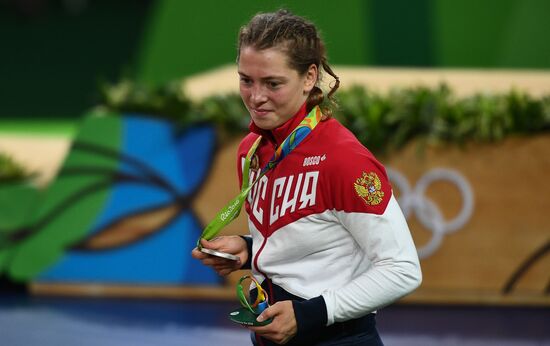 2016 Summer Olympics. Freestyle wrestling. Women. Day One