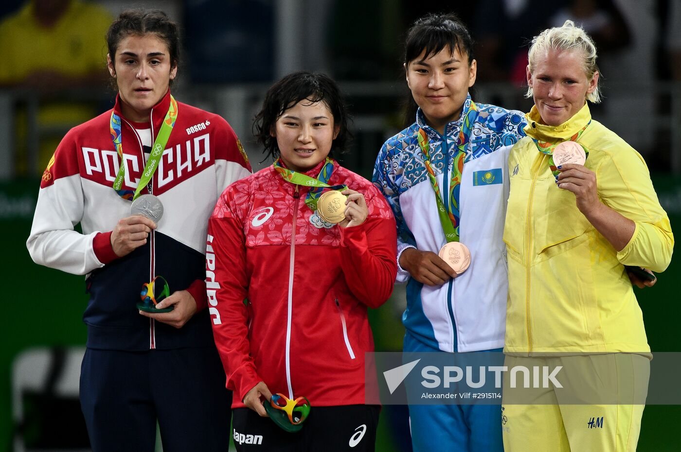 2016 Summer Olympics. Freestyle wrestling. Women. Day One