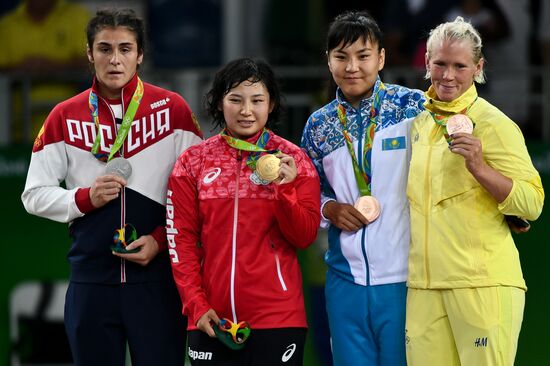 2016 Summer Olympics. Freestyle wrestling. Women. Day One