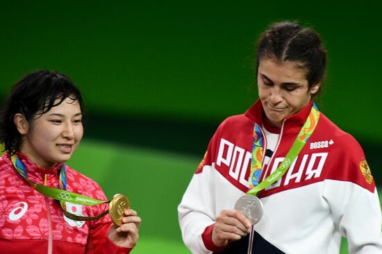2016 Summer Olympics. Freestyle wrestling. Women. Day One