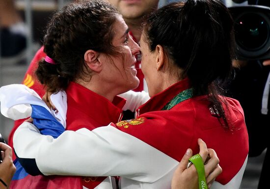 2016 Summer Olympics. Freestyle wrestling. Women. Day One