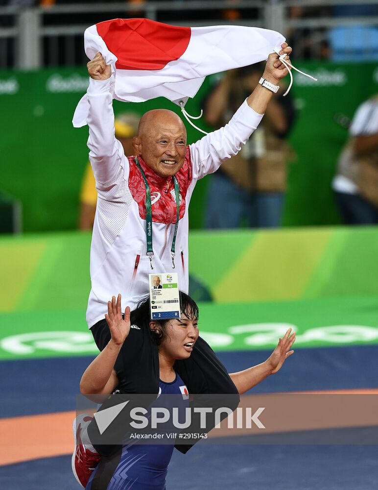 2016 Summer Olympics. Freestyle wrestling. Women. Day One
