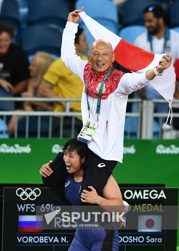 2016 Summer Olympics. Freestyle wrestling. Women. Day One