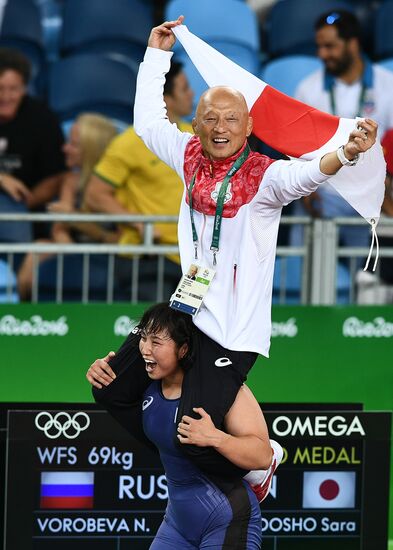 2016 Summer Olympics. Freestyle wrestling. Women. Day One