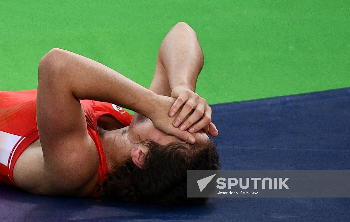 2016 Summer Olympics. Freestyle wrestling. Women. Day One