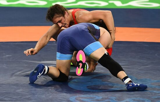 2016 Summer Olympics. Freestyle wrestling. Women. Day One