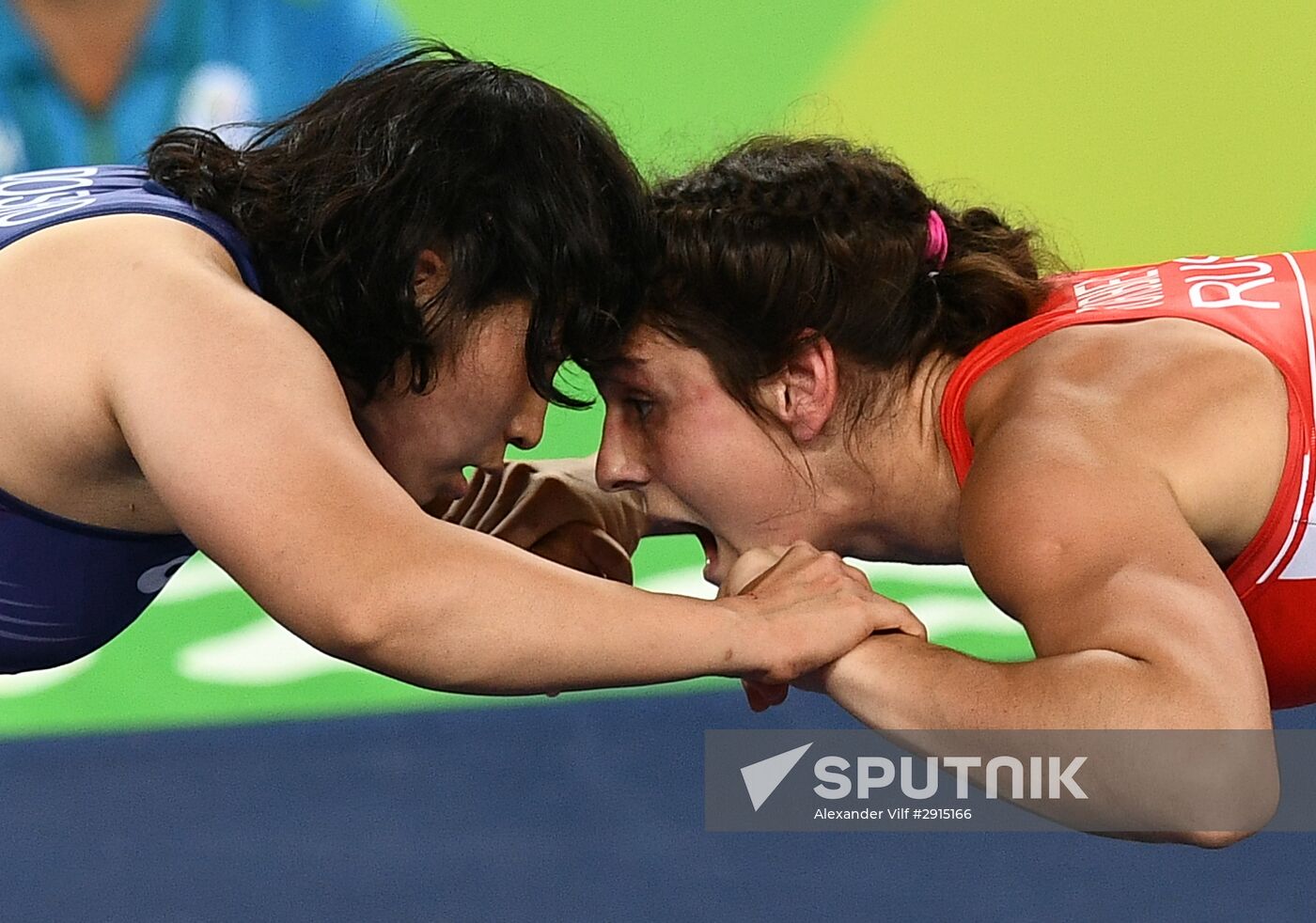 2016 Summer Olympics. Freestyle wrestling. Women. Day One