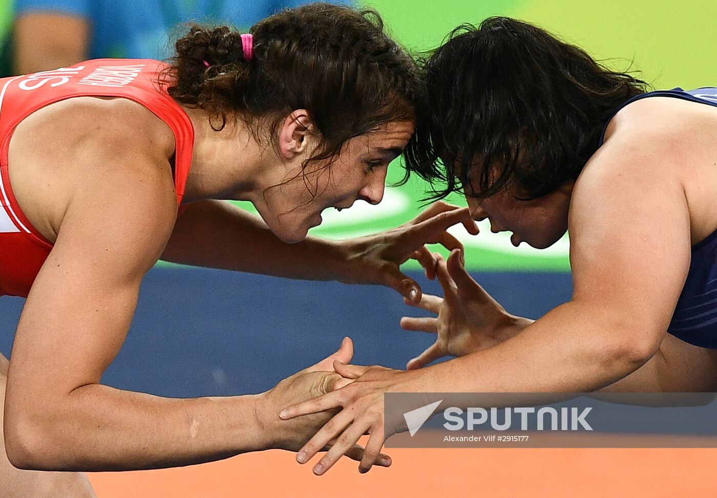 2016 Summer Olympics. Freestyle wrestling. Women. Day One