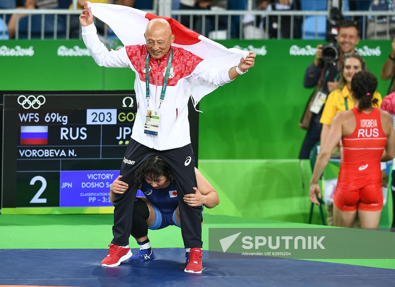2016 Summer Olympics. Freestyle wrestling. Women. Day One