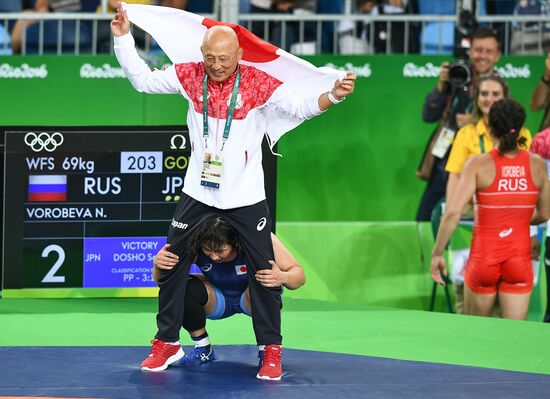 2016 Summer Olympics. Freestyle wrestling. Women. Day One