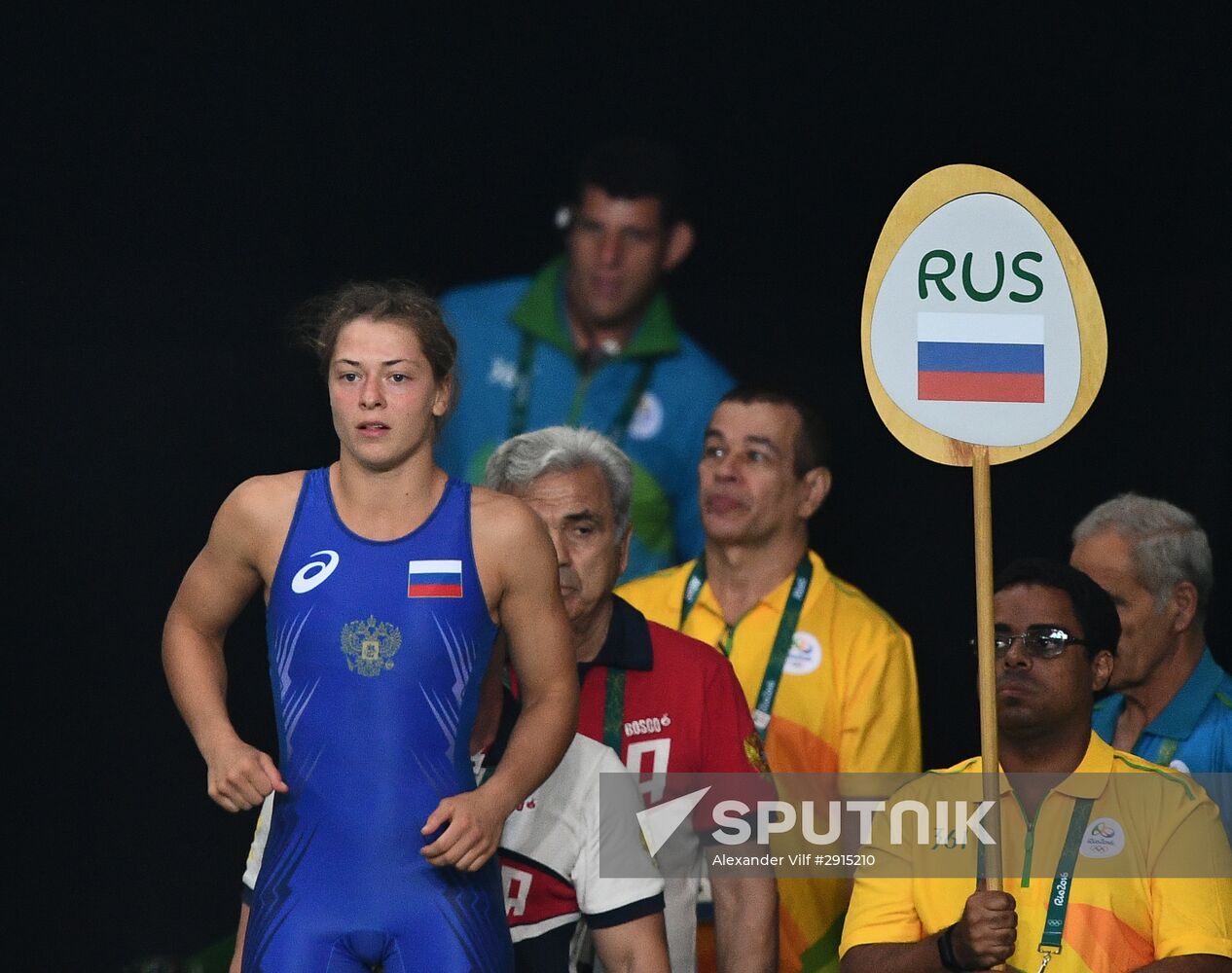 2016 Summer Olympics. Freestyle wrestling. Women. Day One