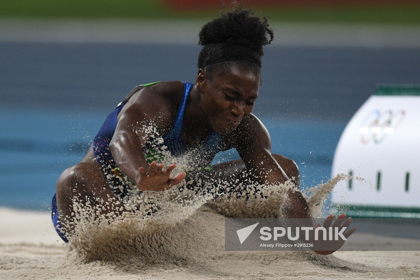 2016 Summer Olympics. Athletics. Long jump. Finals