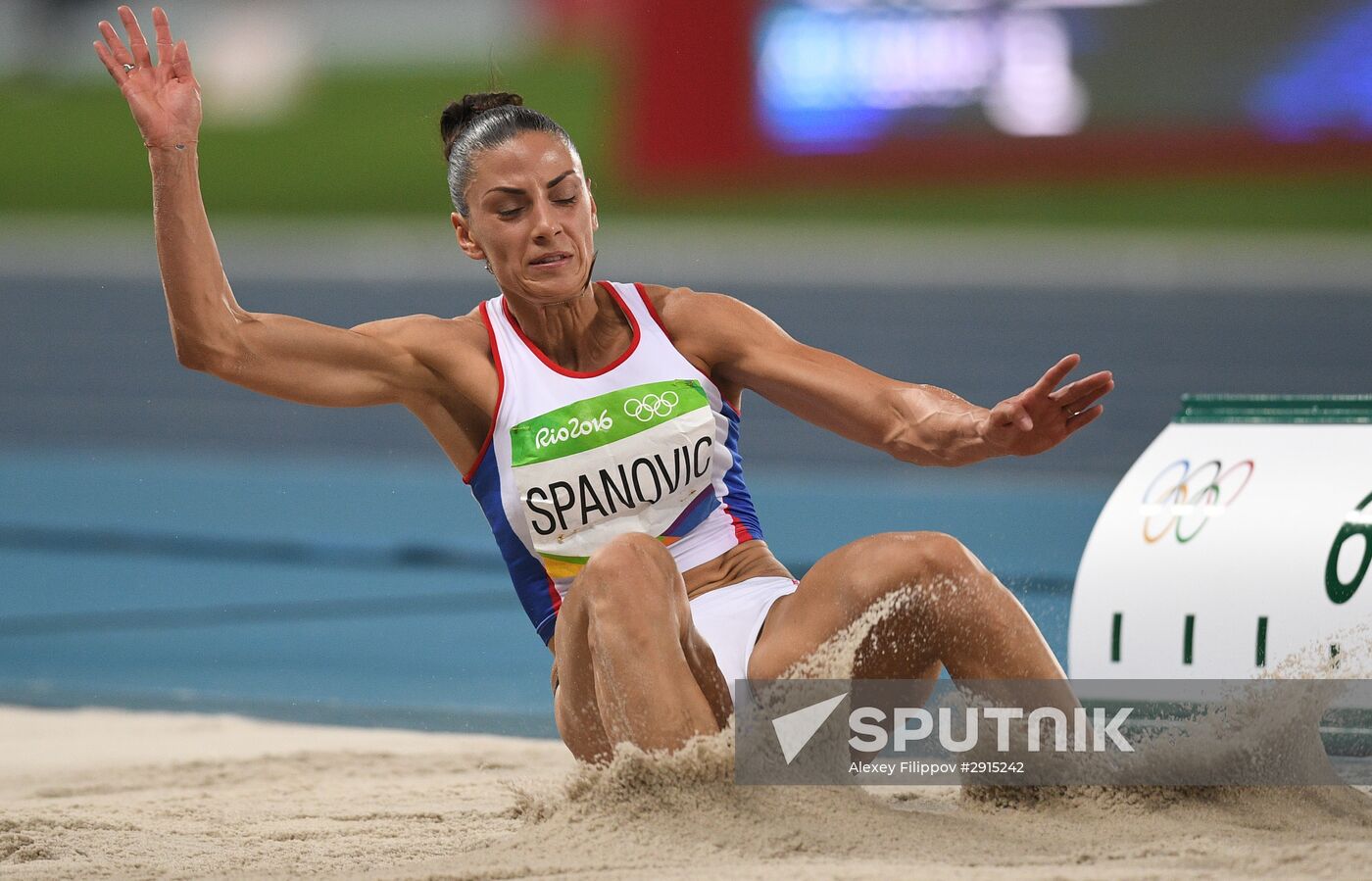 2016 Summer Olympics. Athletics. Long jump. Finals