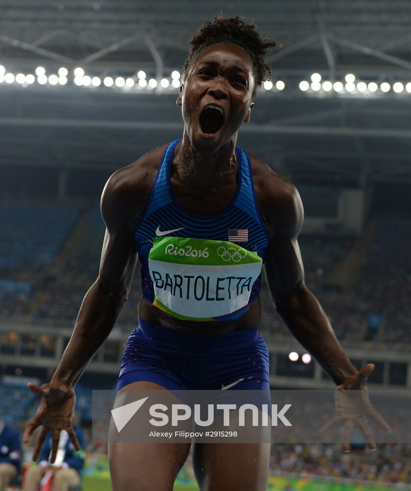 2016 Summer Olympics. Athletics. Long jump. Finals