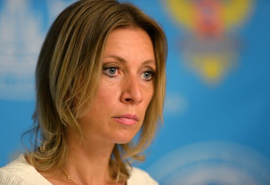 Briefing with Russian Foreign Affairs Ministry Spokesperson Maria Zakharova