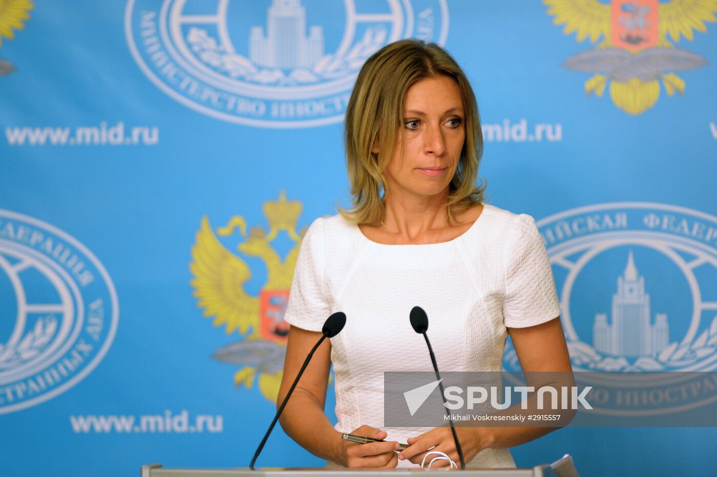 Briefing with Russian Foreign Affairs Ministry Spokesperson Maria Zakharova