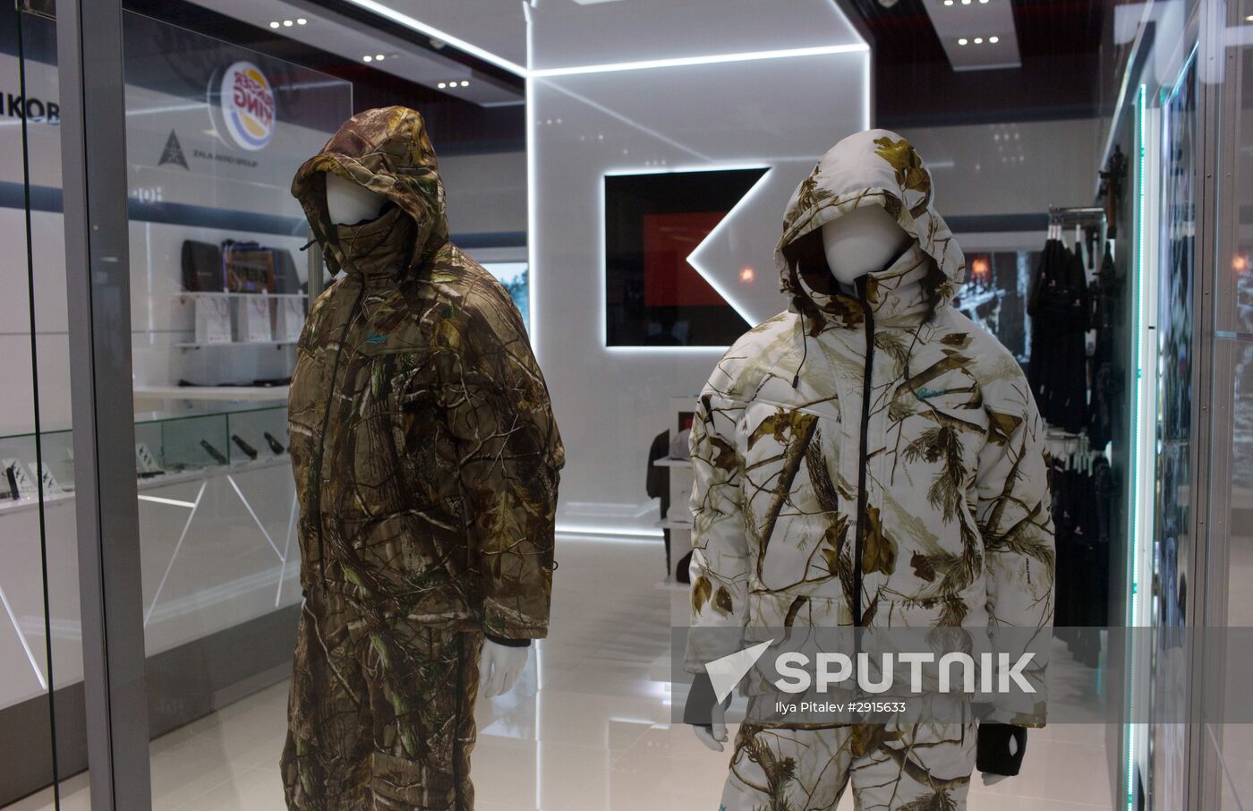 Concern Kalashnikov opens its store at Sheremetevo Airport