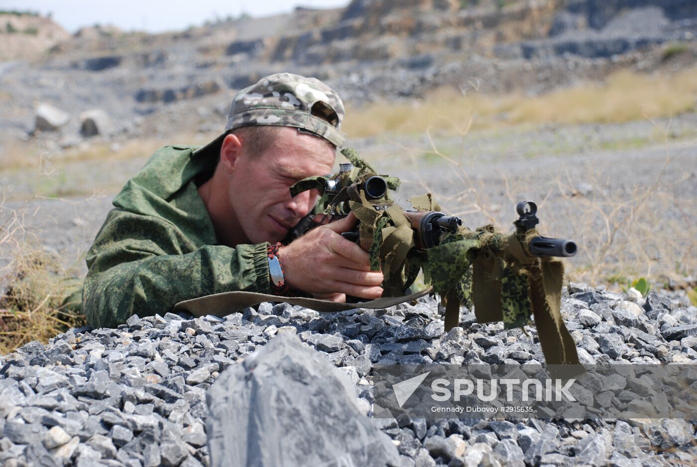 Military exercise in Donetsk