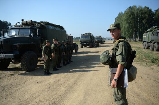 Central Military District holds special tactical drill in Sverdlovsk Region
