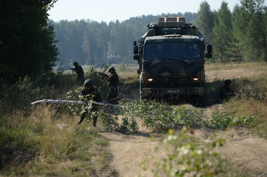Central Military District holds special tactical drill in Sverdlovsk Region
