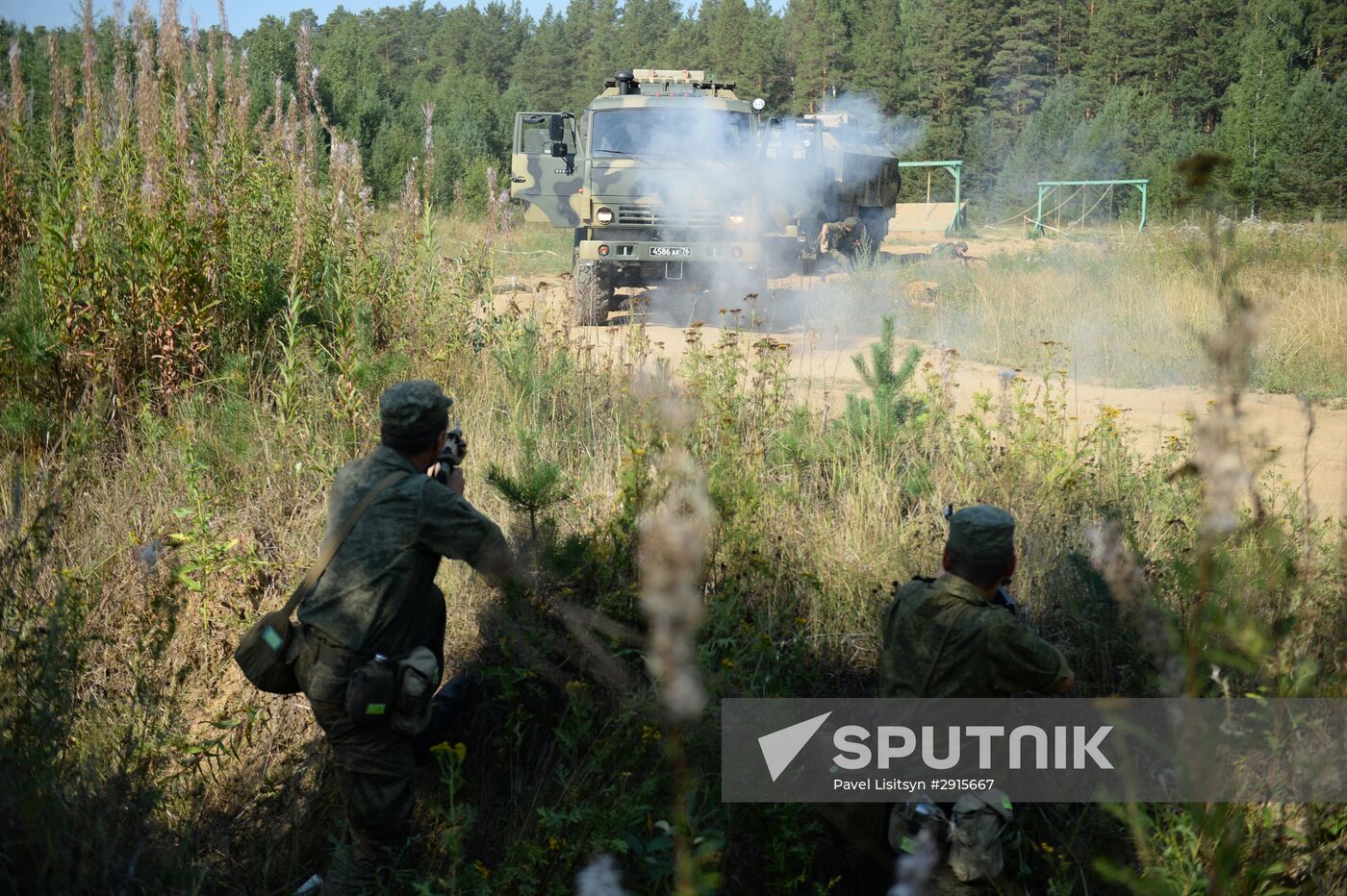 Central Military District holds special tactical drill in Sverdlovsk Region