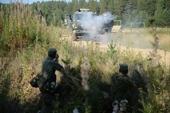 Central Military District holds special tactical drill in Sverdlovsk Region