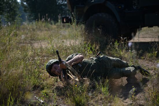 Central Military District holds special tactical drill in Sverdlovsk Region