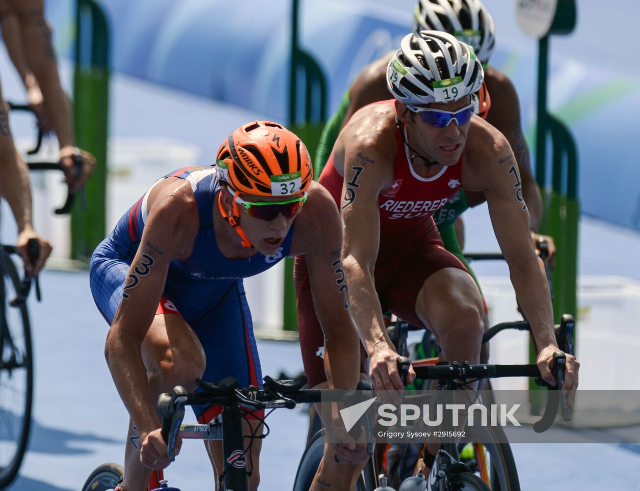 2016 Summer Olympics. Men's triathlon