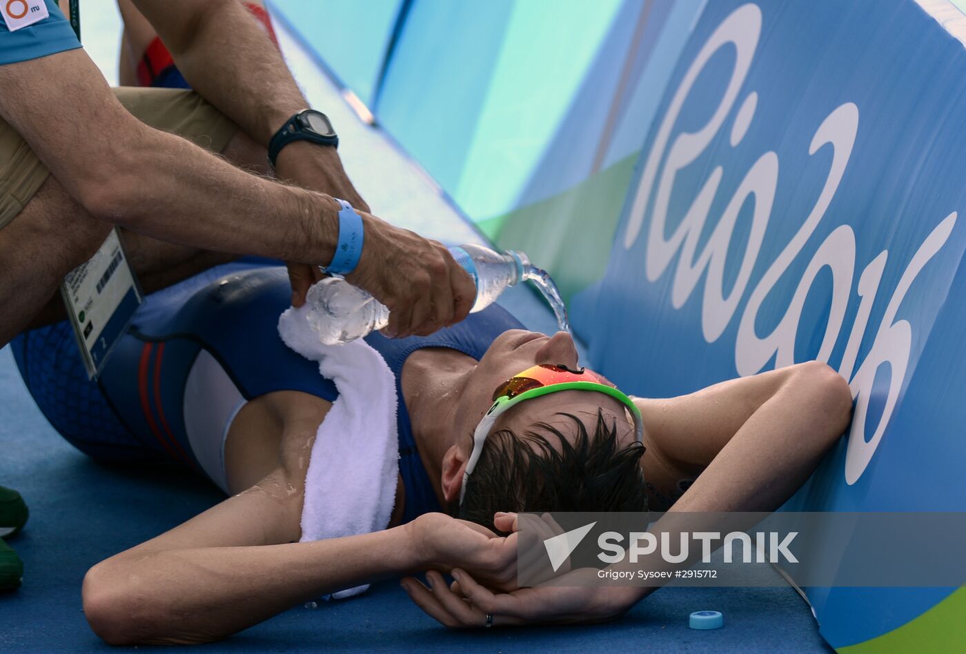 2016 Summer Olympics. Men's triathlon