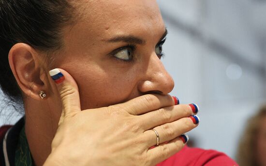 Yelena Isinbaeva elected to International Olympic Committee's Athletes' Commission