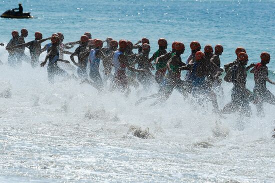 2016 Summer Olympics. Men's triathlon
