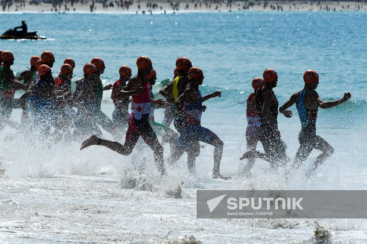 2016 Summer Olympics. Men's triathlon