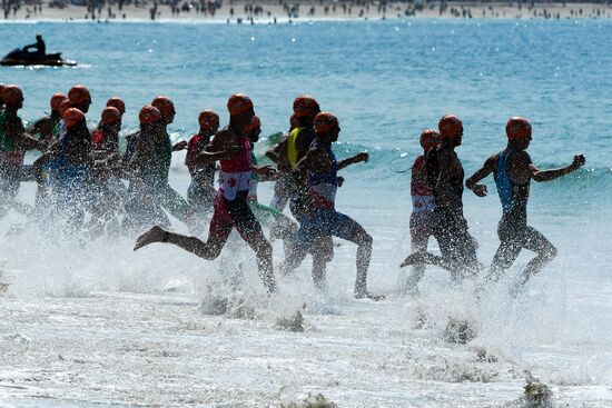 2016 Summer Olympics. Men's triathlon