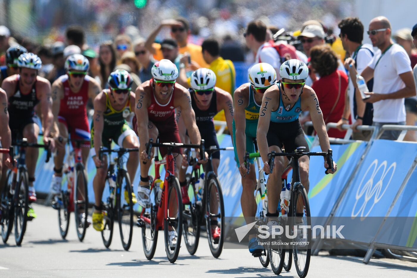 2016 Summer Olympics. Men's triathlon