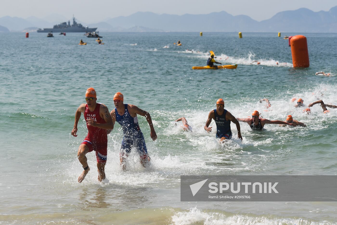 2016 Summer Olympics. Men's triathlon