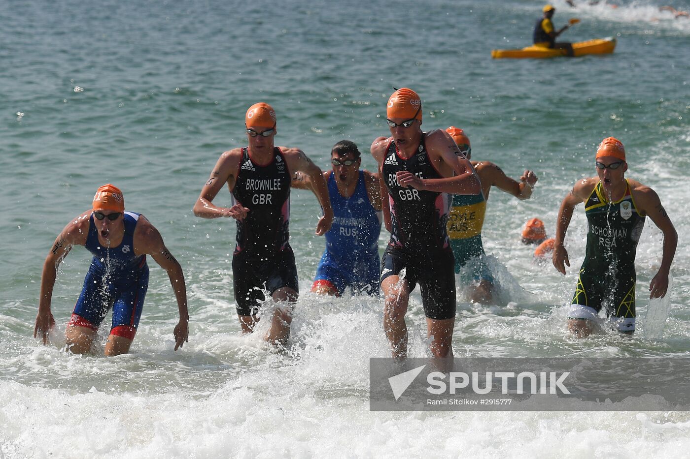 2016 Summer Olympics. Men's triathlon