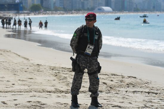 2016 Summer Olympics. Men's triathlon