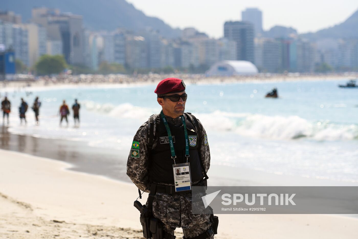 2016 Summer Olympics. Men's triathlon