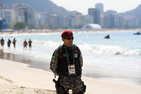 2016 Summer Olympics. Men's triathlon