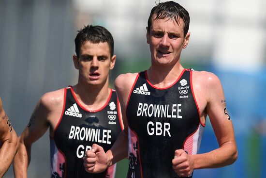 2016 Summer Olympics. Men's triathlon