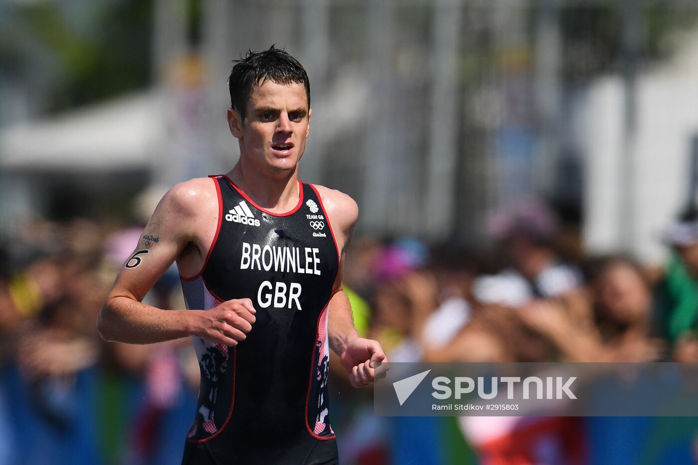 2016 Summer Olympics. Men's triathlon